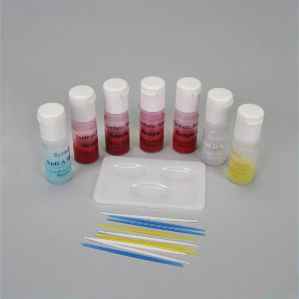 Blood Typing With Simulated Blood