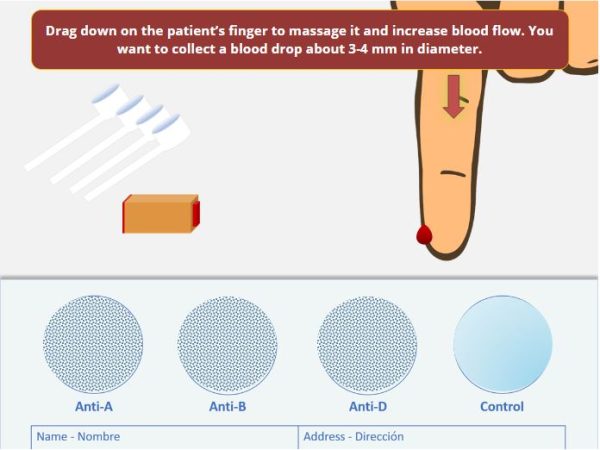 Blood Typing Virtual Lab